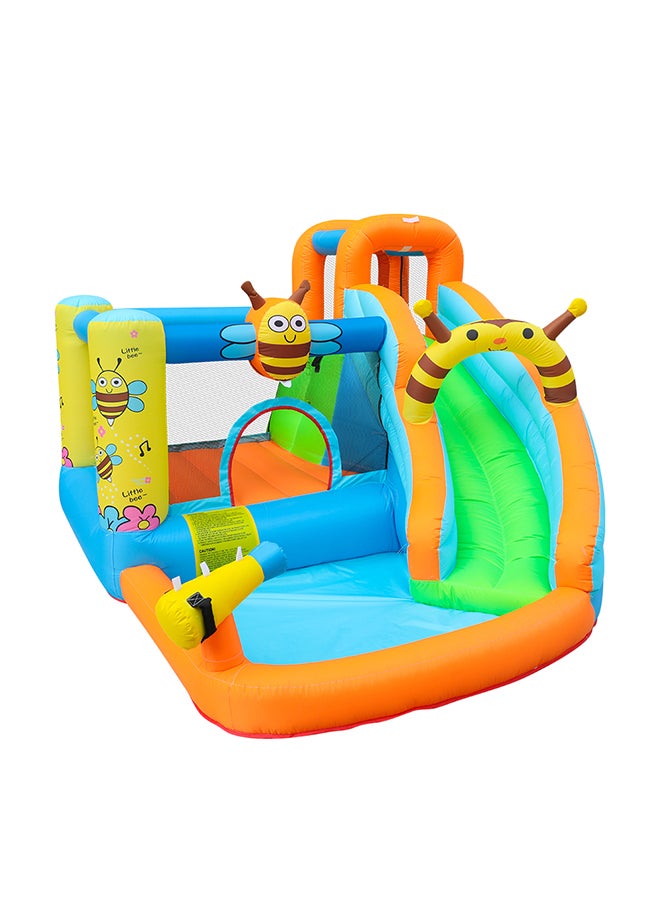 Inflatable Water Park Honeybee Bouncy Castle Slide 355 x 300 x 205cm