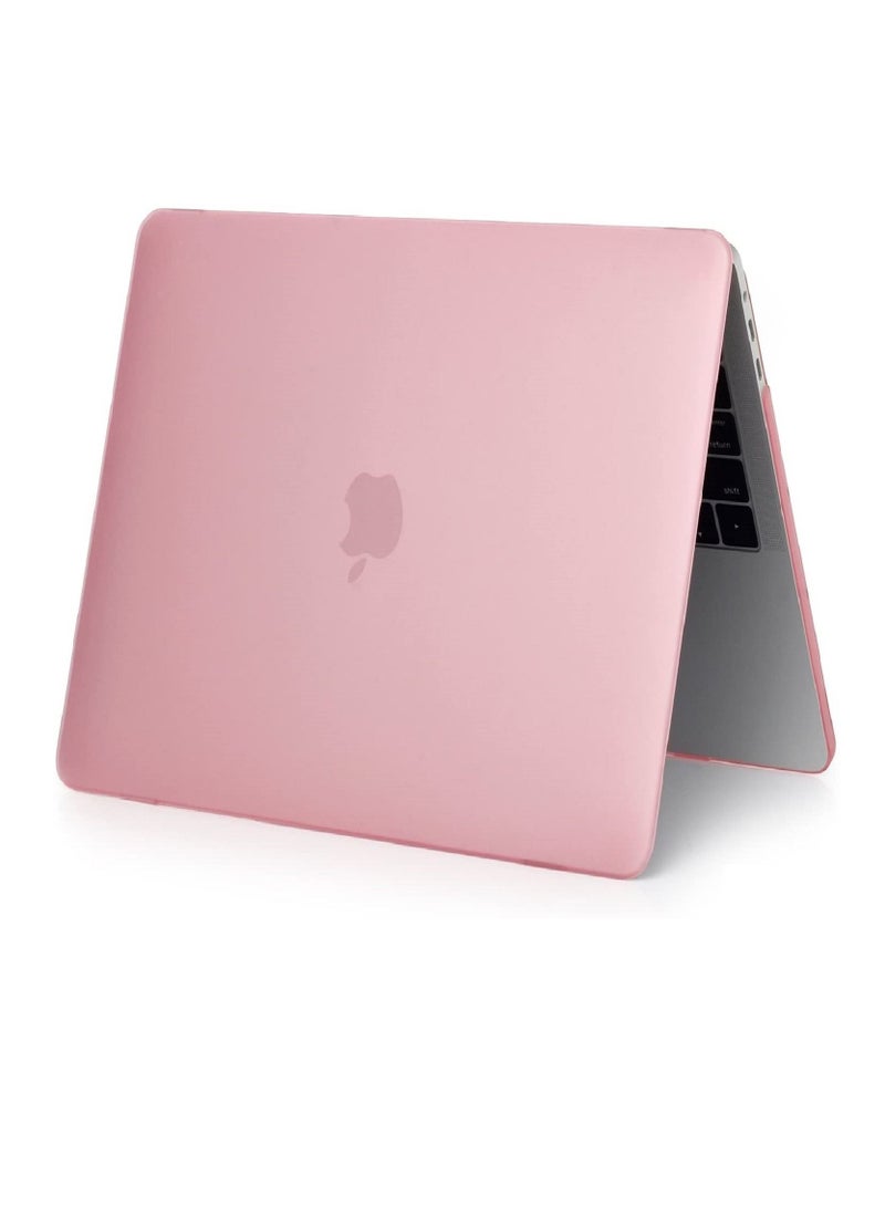 Hard Shell Case and Screen Protector Compatible with MacBook Pro 16-Inch Model: A2141 (MVVJ2xx/A, MVVK2xx/A, MVVL2xx/A, MVVM2xx/A) Retina Display with Touch Bar Touch ID, Pink