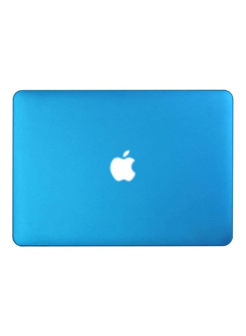 Hard Shell Case Cover With Screen Protector Compatible with MacBook Air 13/13.3 Inch Models A1369 and A1466 Released in 2010 to 2017 Sky Blue