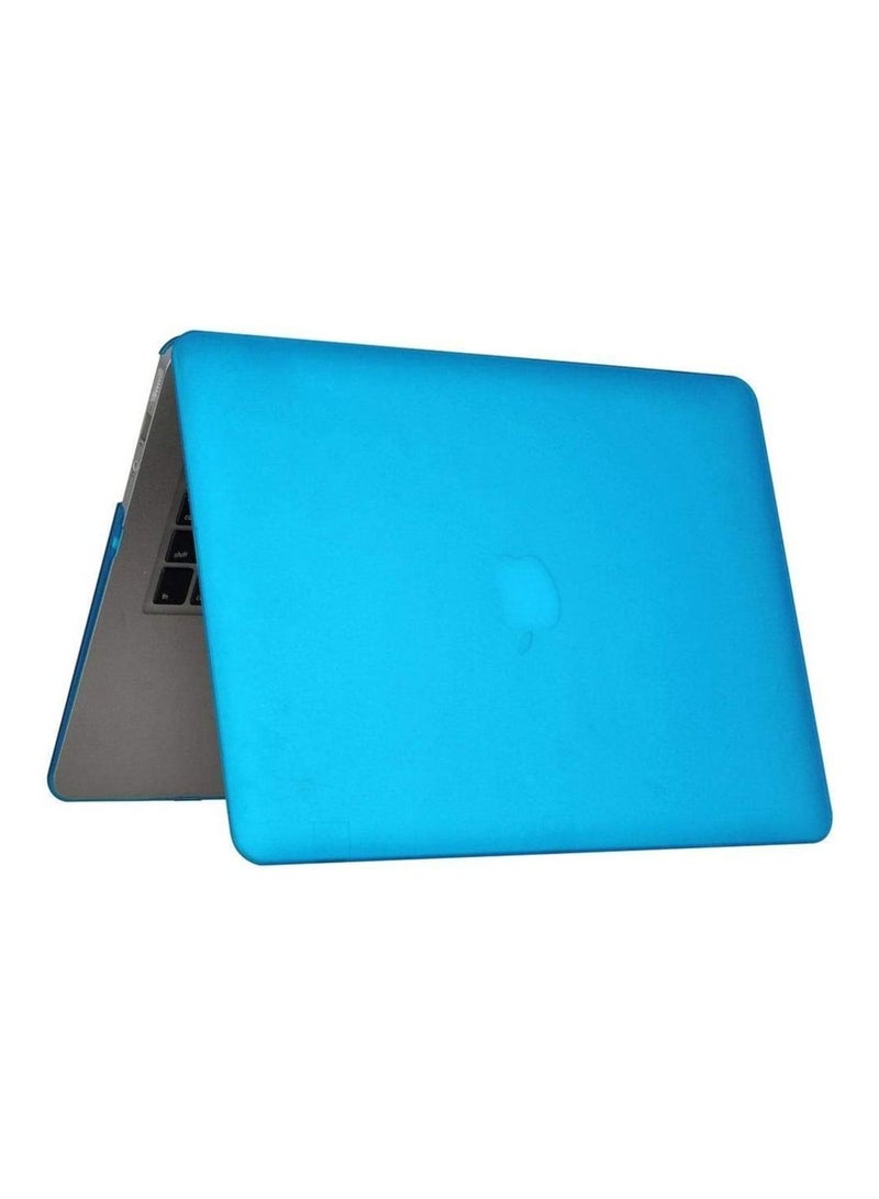 Hard Shell Case Cover With Screen Protector Compatible with MacBook Air 13/13.3 Inch Models A1369 and A1466 Released in 2010 to 2017 Sky Blue