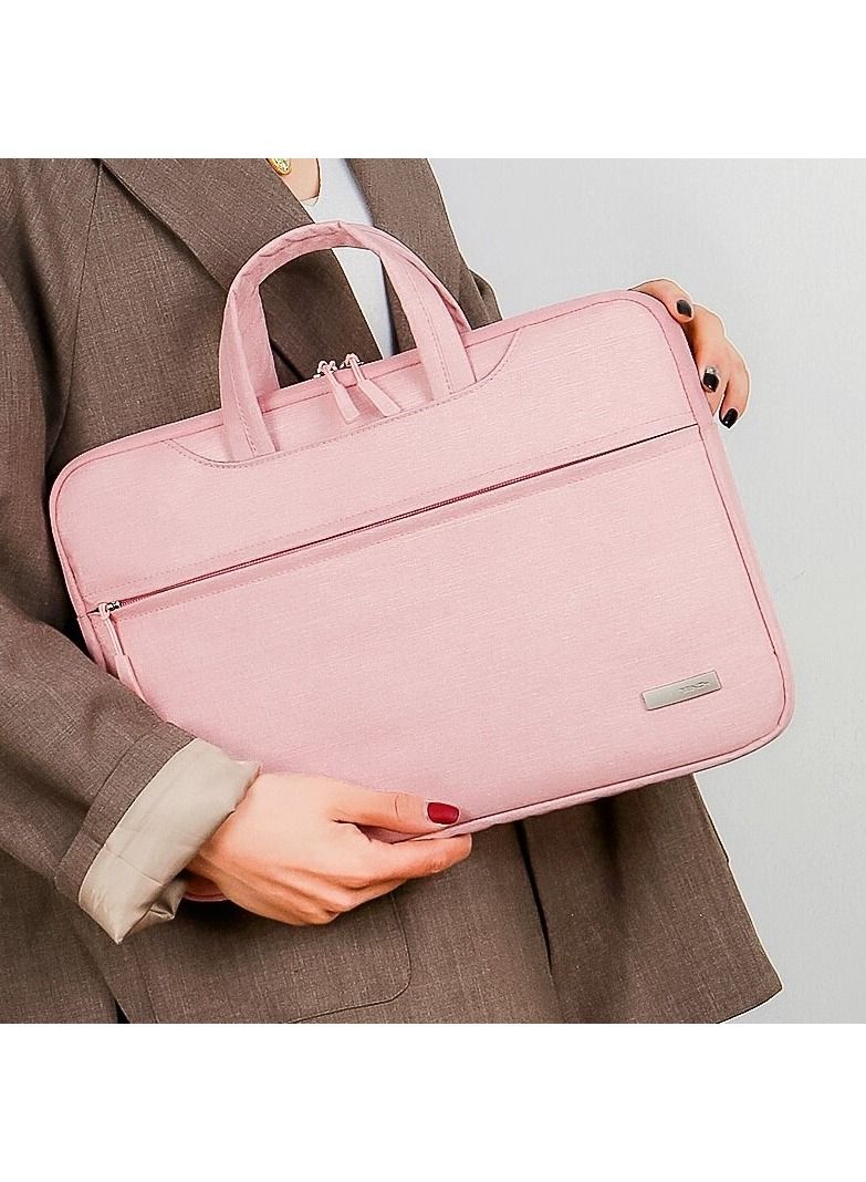 Laptop Bag PU Leather for Women Shockproof Case Notebook Carrying Briefcase Handbags