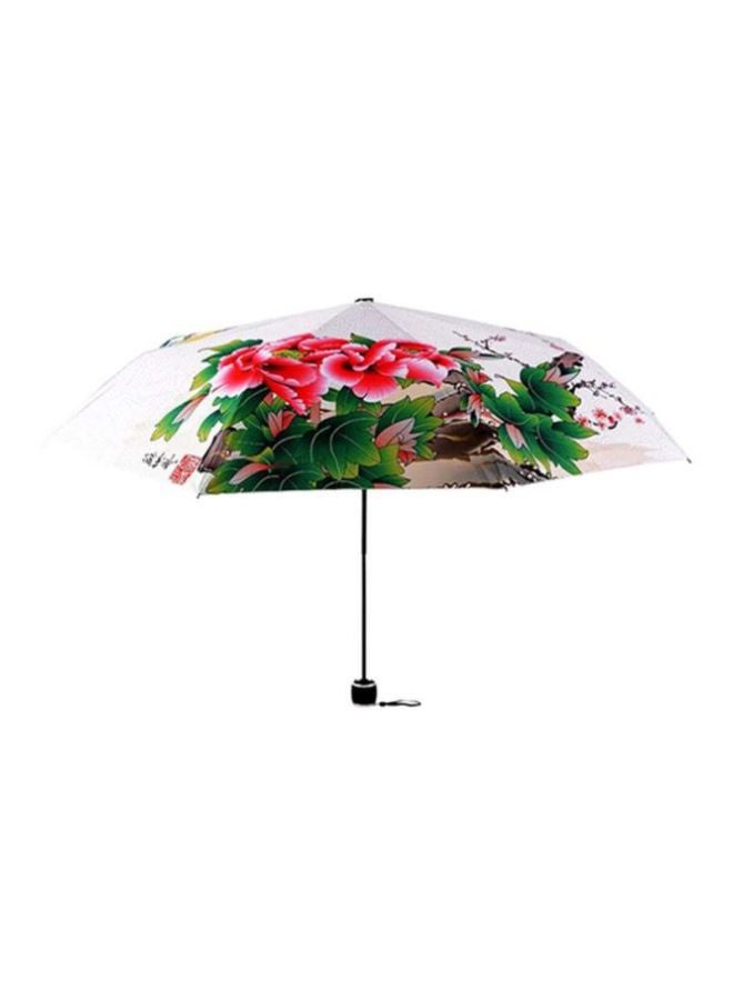 Floral Print Umbrella Multicolour