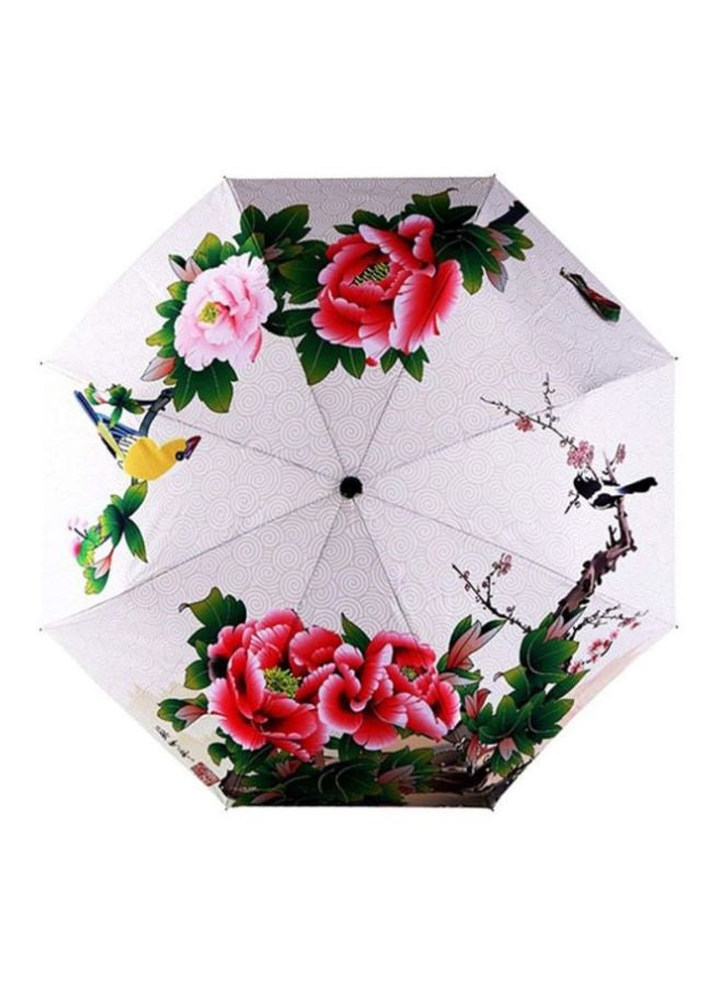 Floral Print Umbrella Multicolour