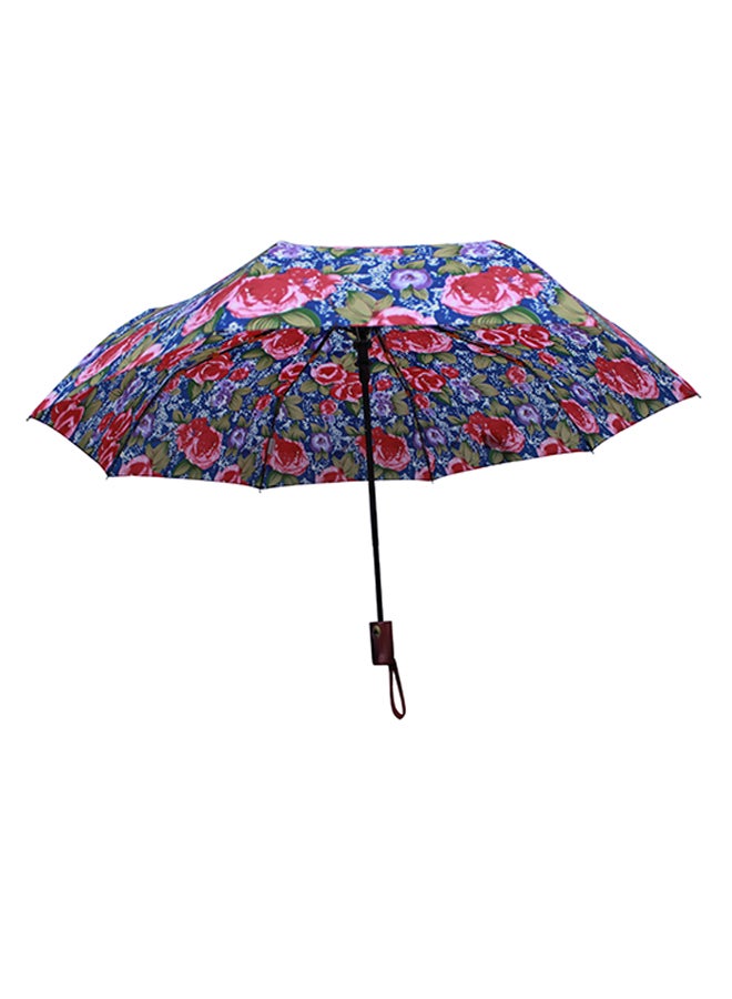 Printed Windproof Umbrella Multicolour