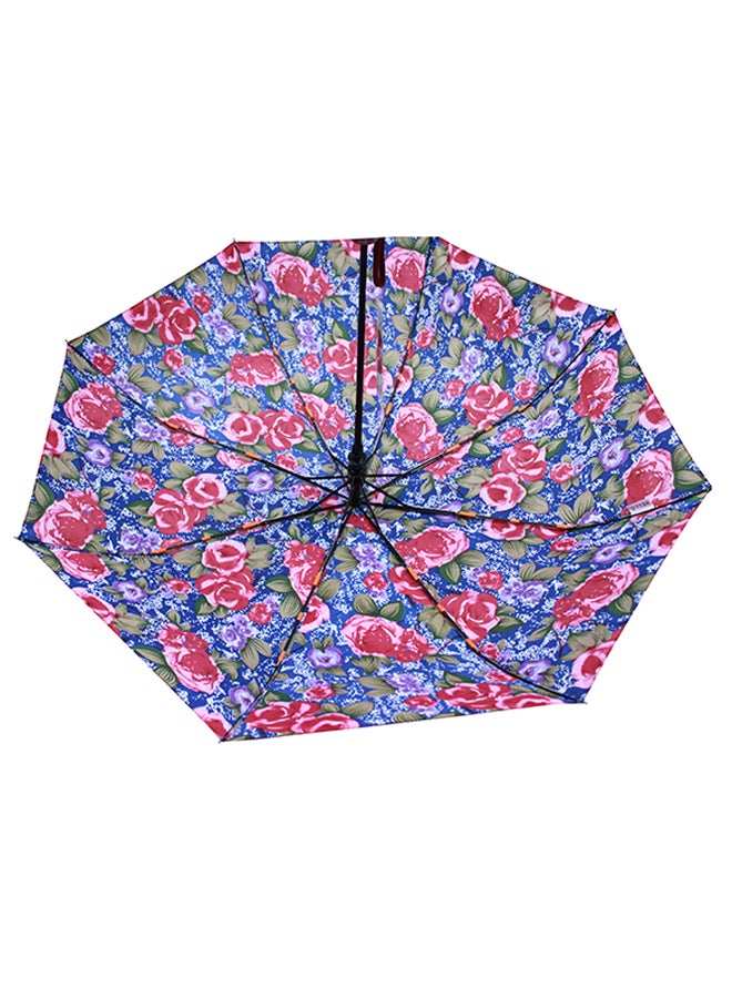 Printed Windproof Umbrella Multicolour