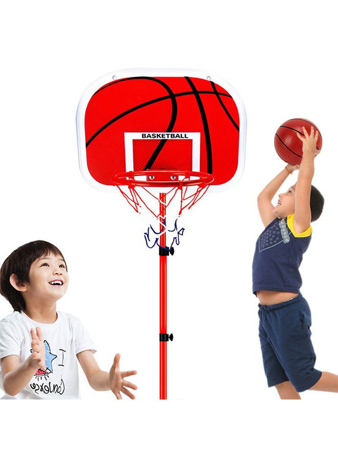 Adjustable Basketball Ring Set 46X33X160cm