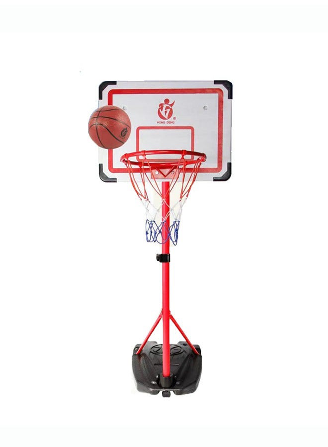 Adjustable Basketball Stand And Ring Set 50X57X180-210cm