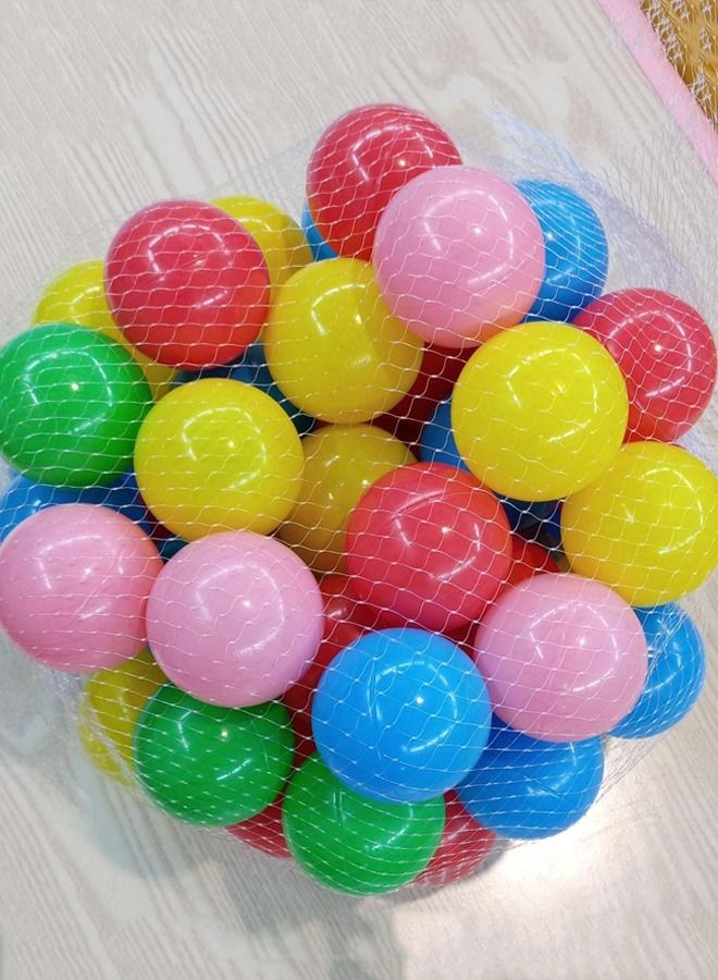50PCS Eco-Friendly Plastic Ocean Ball Water Pool Outdoor Toys For Kids