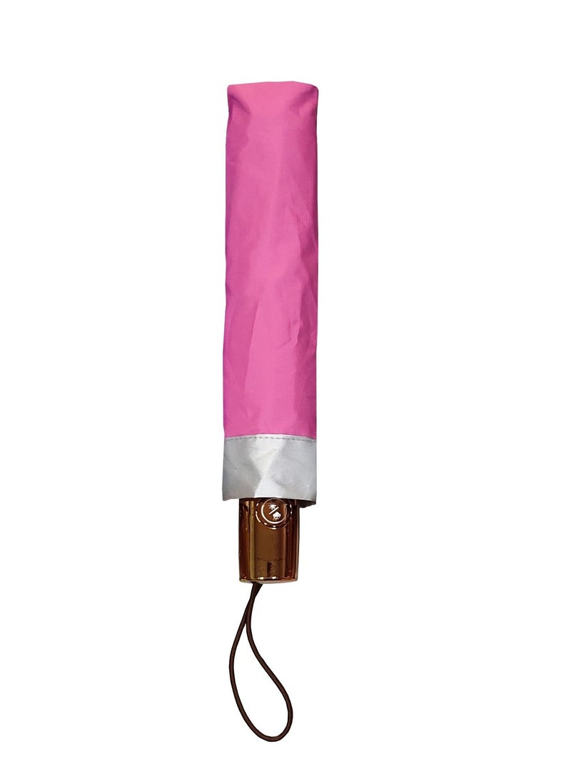 Pink UV Automatic Open Umbrella