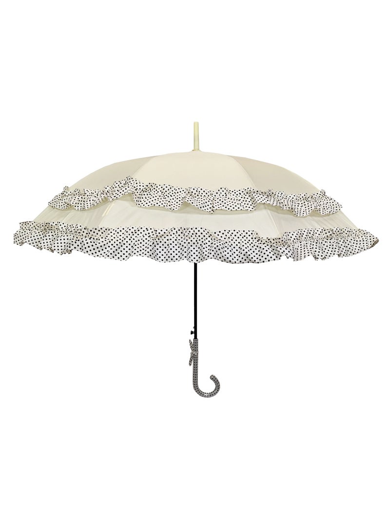 Double frill Wedding Umbrella