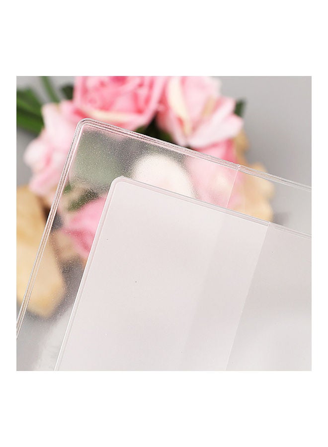 Plastic Passport Holder Clear