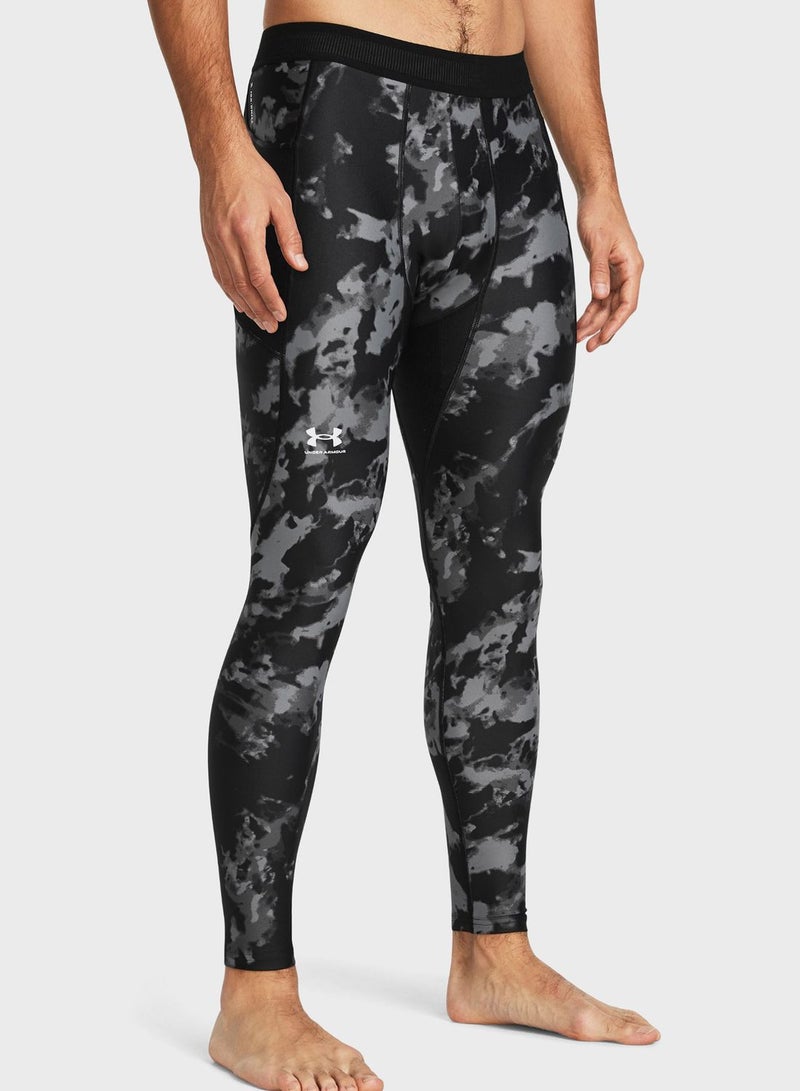 Heatgear Isochill Printed Compression Leggings