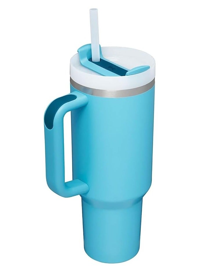 Stanley Insulated mug with straw lid for water, Tea Coffee, Juice and Smoothie 40 oz.