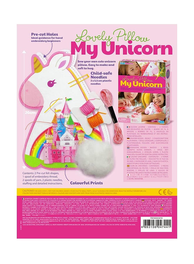 My Lovely Unicorn Pillow 20.5cm