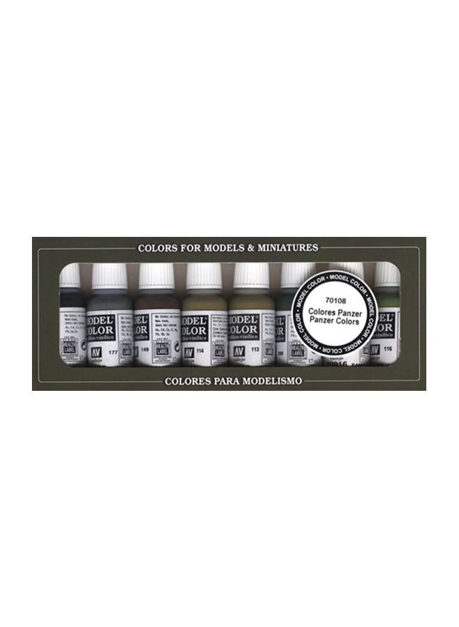8-Piece Panzer Colors Set