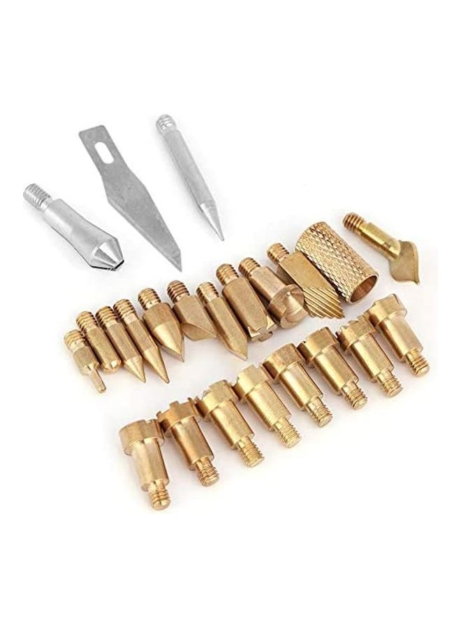 23-Piece Burning Pen Tips Kits for Crafts