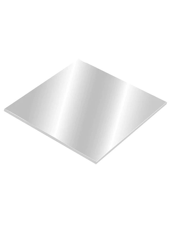 LAMSIT IBDAA Acrylic Sheet 3mm Thick Pack of 2 (Rectangle, Silver Mirror)