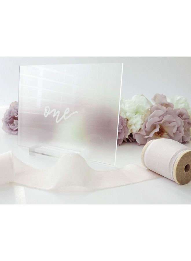 LAMSIT IBDAA Acrylic Sheet 3mm Thick Pack of 2 Rectangle Frosted
