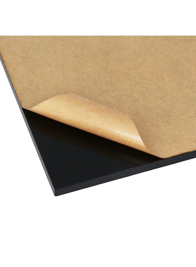 LAMSIT IBDAA Acrylic Sheet 3mm Thick Pack of 2 Rectangle Black