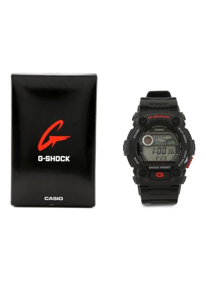 Boys' Water Resistant Resin Digital Watch G 7900 1DR - 52 mm - Black