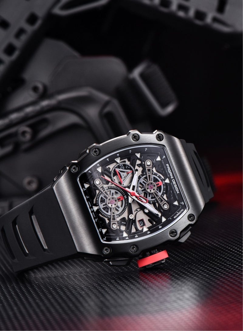 PD YS011 New Men's Quartz Watch Men's Stainless Steel Waterproof Watch