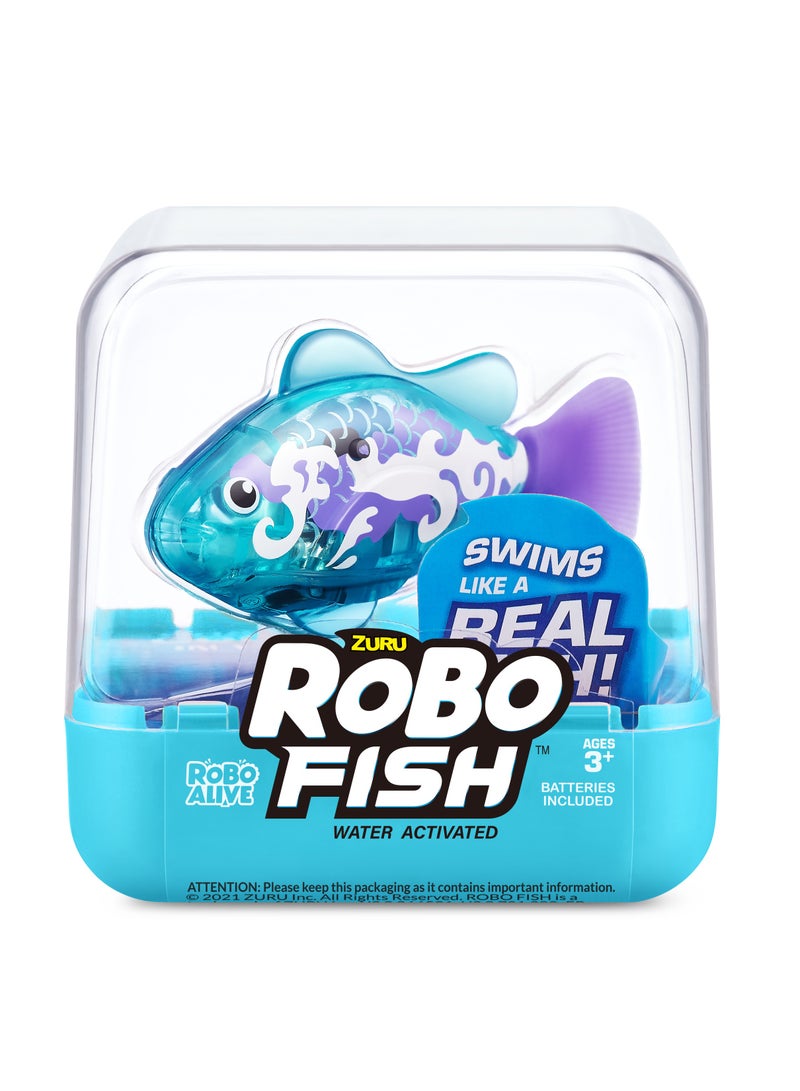 ZURU - (pack of 2) Robo Alive Water Activated Fish Toy - Color May Vary