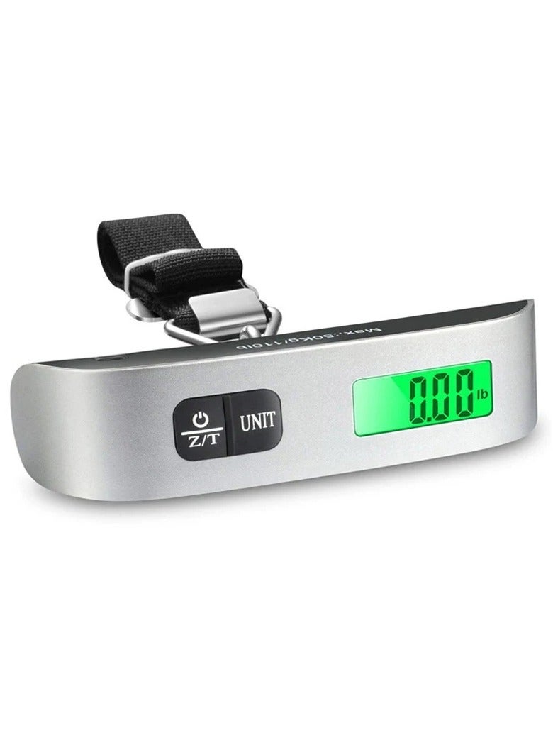 2 Pcs 50kg/0.1kg Portable Mini Precision Digital Luggage Scale Travel Scale Digital Electronic Scale