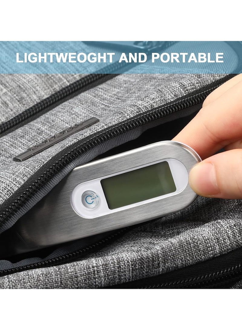 Luggage Scale High Precision Luggage Weight Scale Portable Suitcase Scale Digital Handheld Electronic 110 Lb/ 50Kg Digital Hanging Scale for Travel with Hook