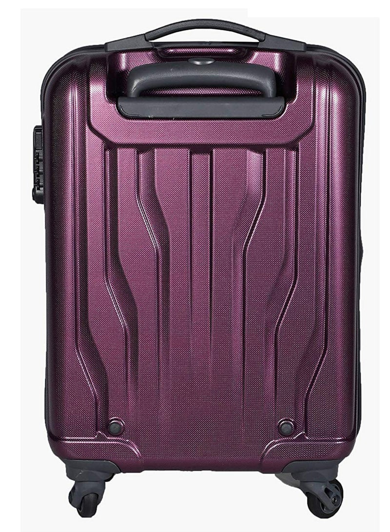 Marshal Hardside Small Cabin Luggage Trolley Raisin