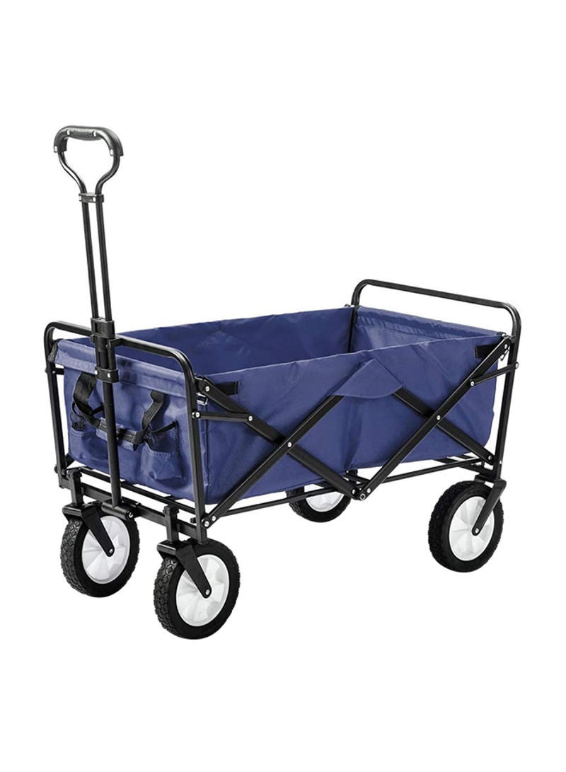 Heavy Duty Foldable Trolley Blue