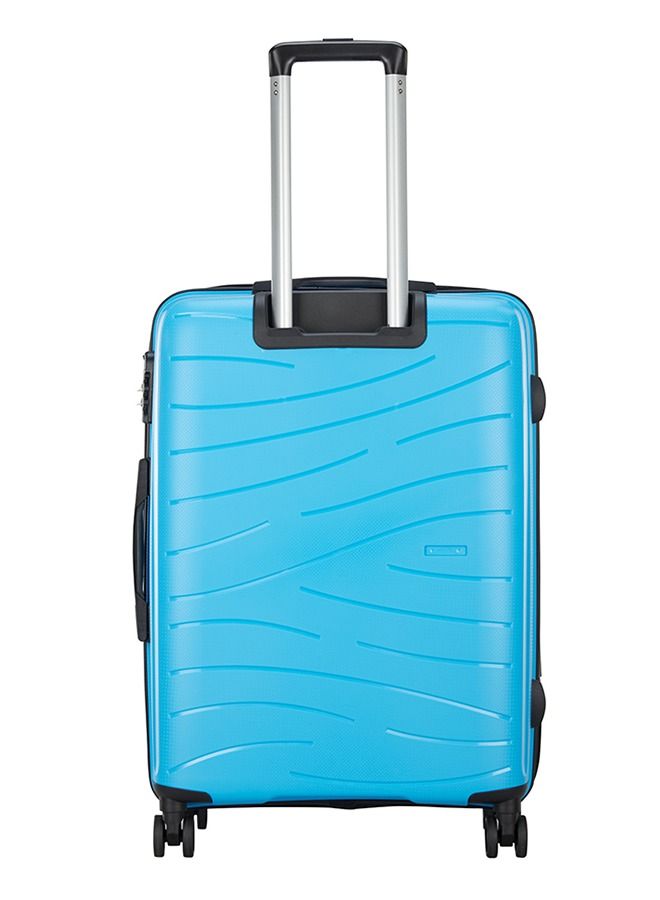 8 WHEELS SKYBAGS MAXX MALIBU BLUE HARDSIDE MEDIUM TROLLEY BAG - SK MAXXEB67MLB