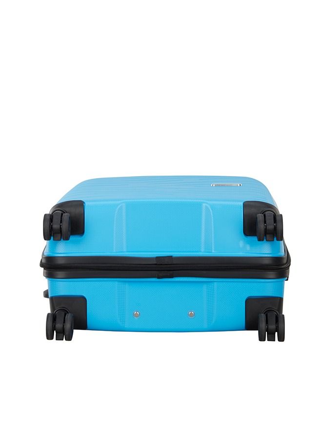 8 WHEELS SKYBAGS MAXX MALIBU BLUE HARDSIDE MEDIUM TROLLEY BAG - SK MAXXEB67MLB