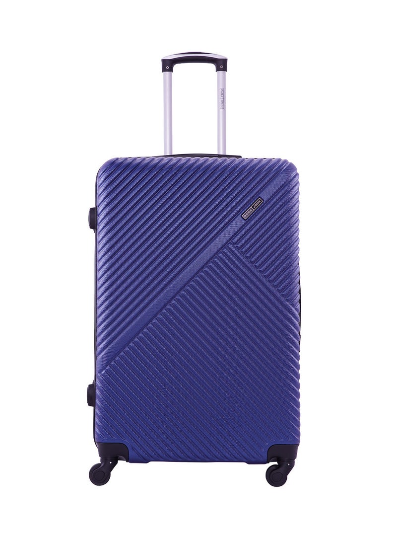 Vizro Cabin Size ABS Hardside Spinner Luggage Trolley 20 Inch Navy