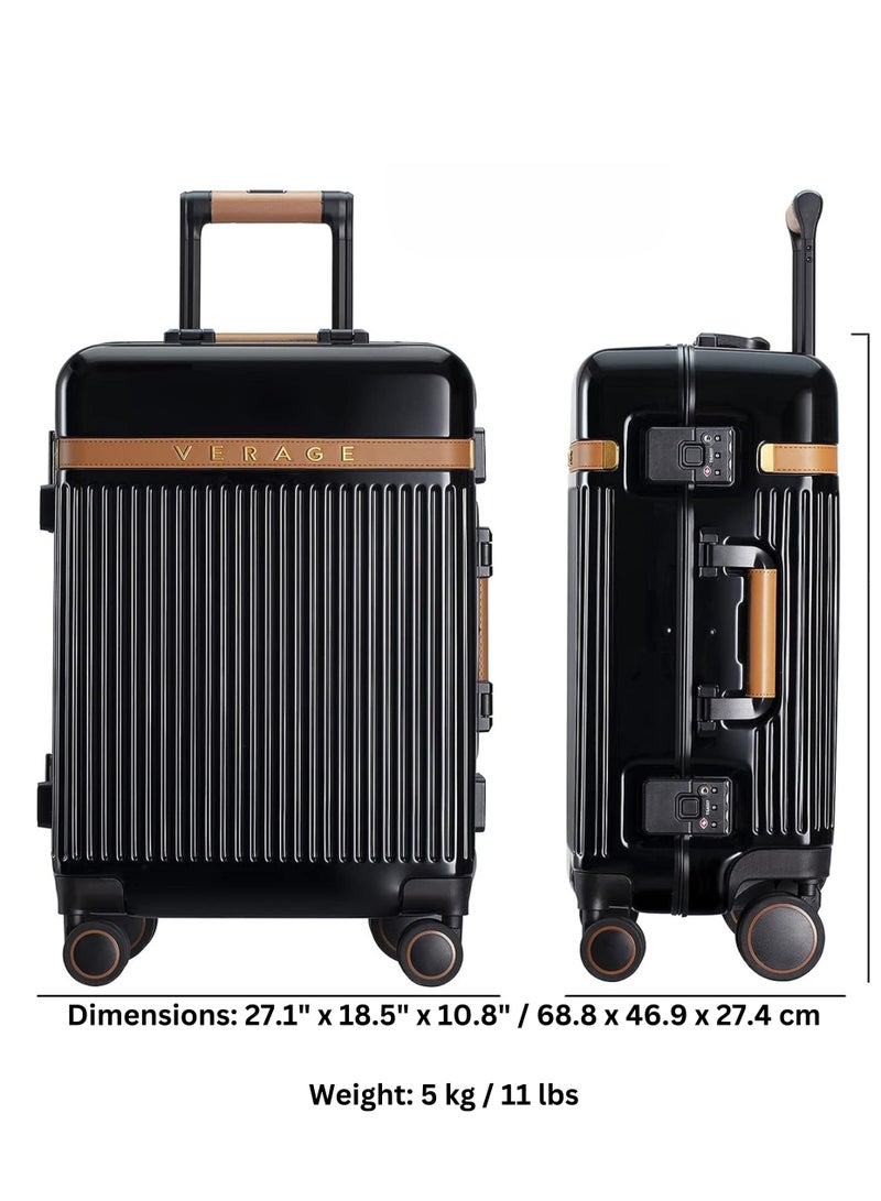 Aluminum Carry On 20 Inch Suitcase Hardside Spinner Luggage
