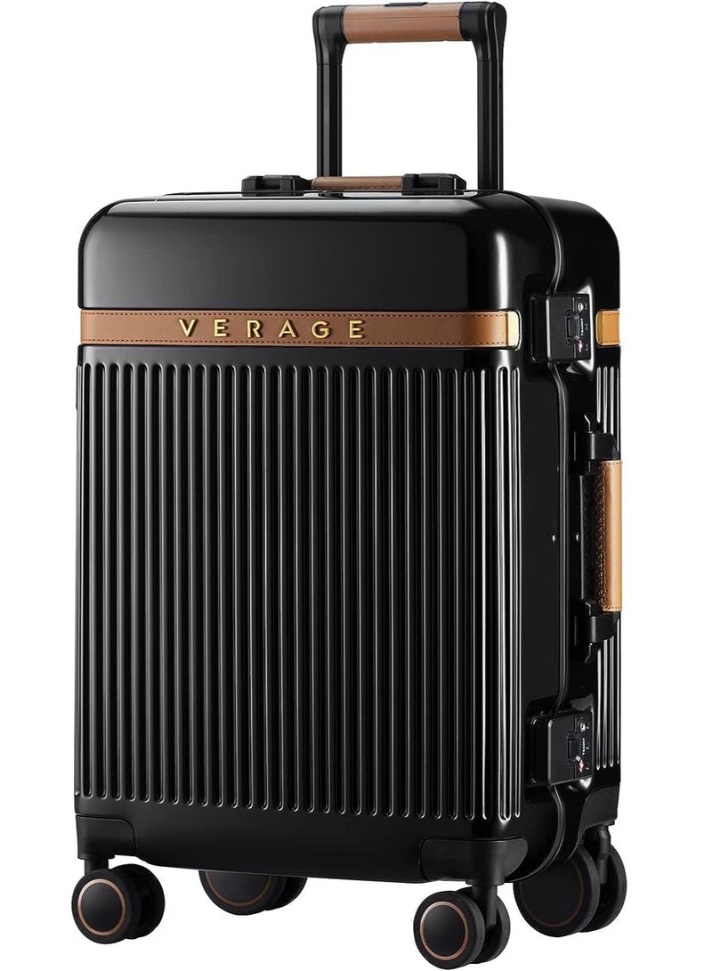 Aluminum Carry On 20 Inch Suitcase Hardside Spinner Luggage