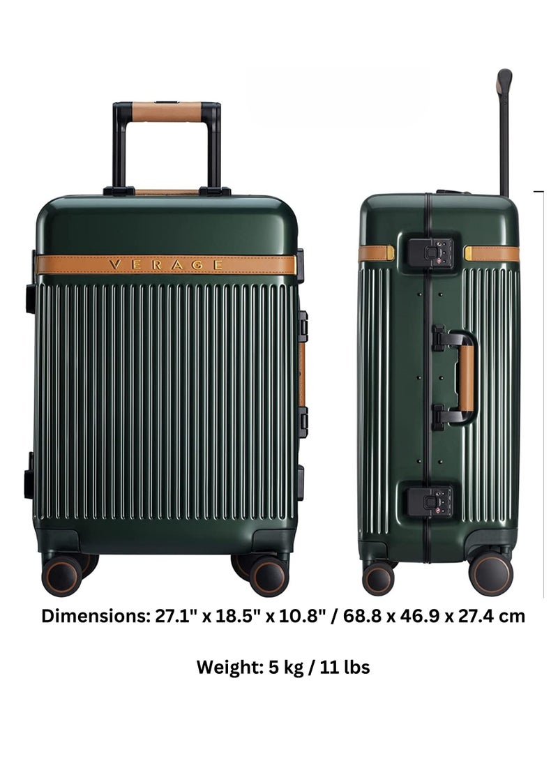 Aluminum Carry On 20 Inch Suitcase Hardside Spinner Luggage