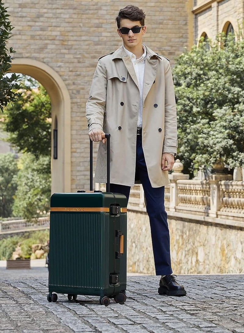 Aluminum Carry On 20 Inch Suitcase Hardside Spinner Luggage
