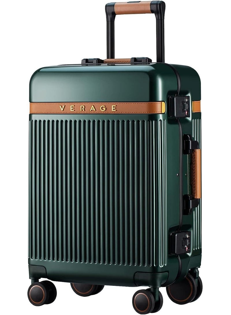 Aluminum Carry On 20 Inch Suitcase Hardside Spinner Luggage