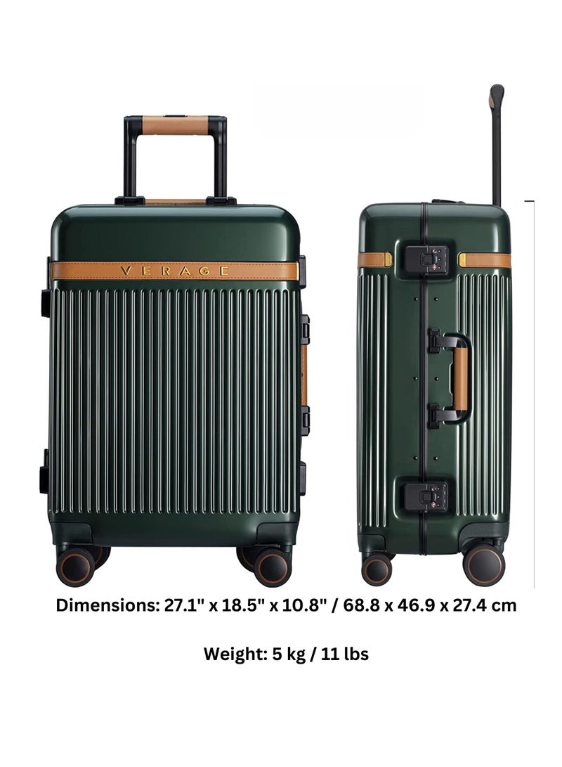 Aluminum 25 Inch Suitcase Hardside Spinner Luggage