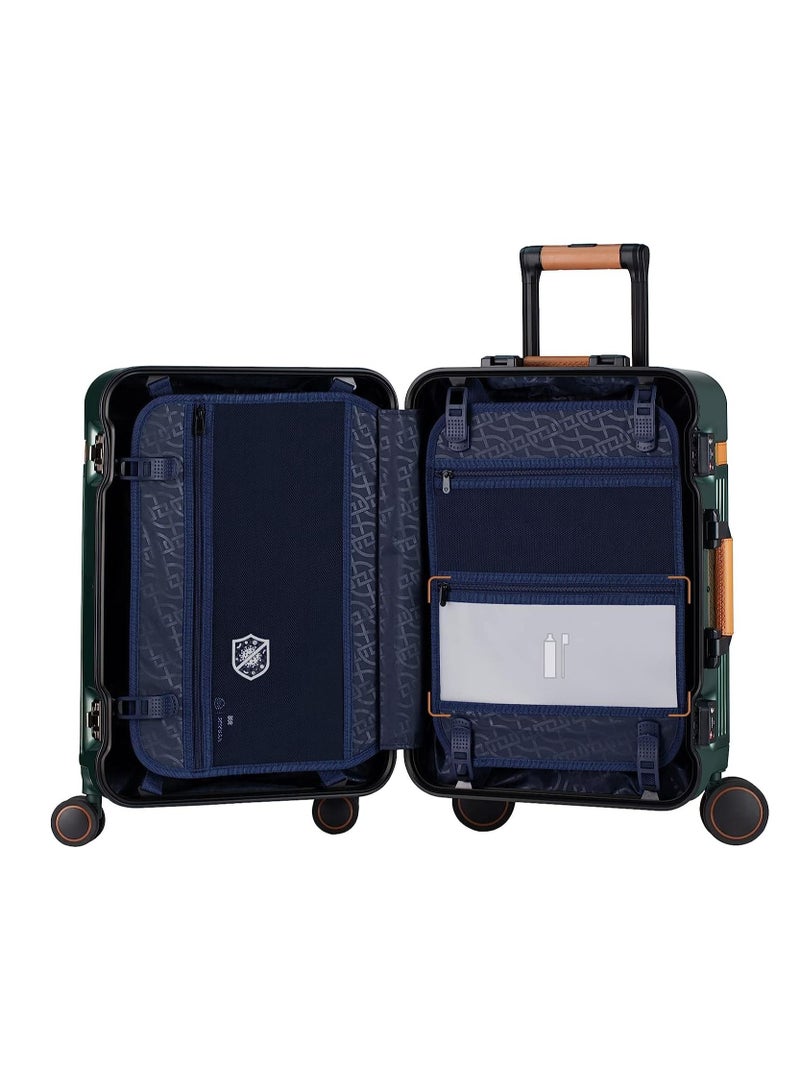 Aluminum 25 Inch Suitcase Hardside Spinner Luggage
