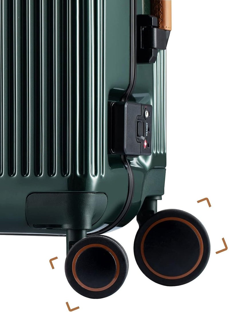 Aluminum 25 Inch Suitcase Hardside Spinner Luggage