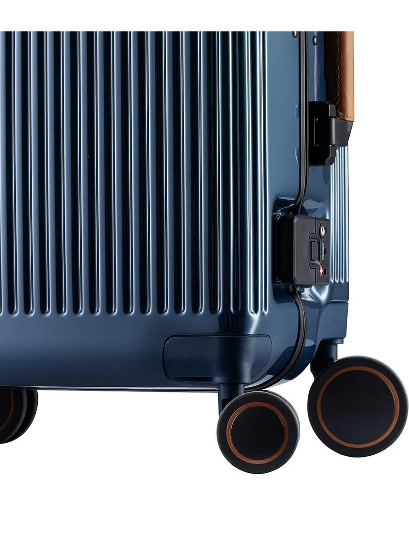 Aluminum 25 Inch Suitcase Hardside Spinner Luggage