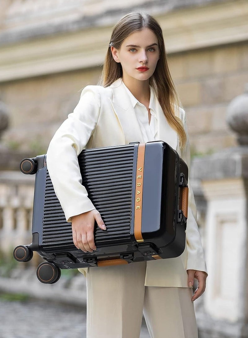Aluminum 25 Inch Suitcase Hardside Spinner Luggage