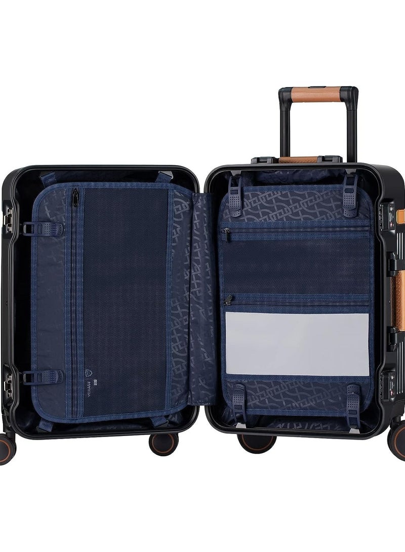 Aluminum 25 Inch Suitcase Hardside Spinner Luggage