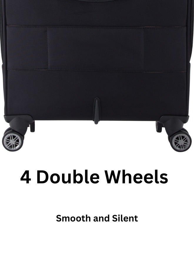 Rolling Laptop Case Set of 2 Pilot Business Bag for Travel And Laptop briefcase, TSA Approved Lock