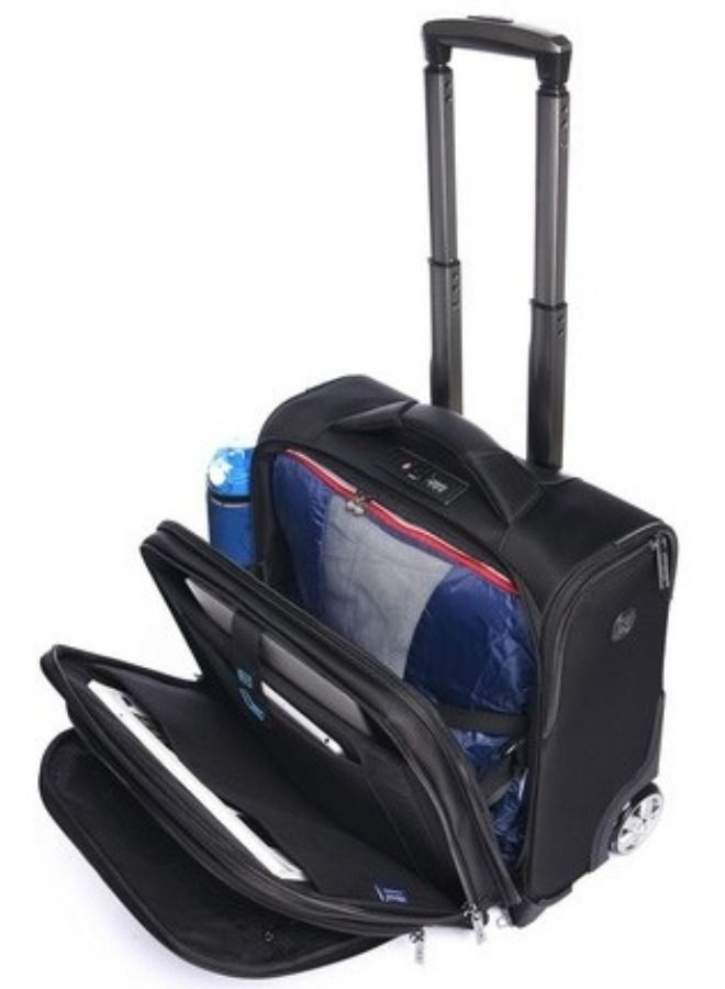 Rolling Laptop Case, Pilot Business Bag for Travel And Office, TSA Approved Lock