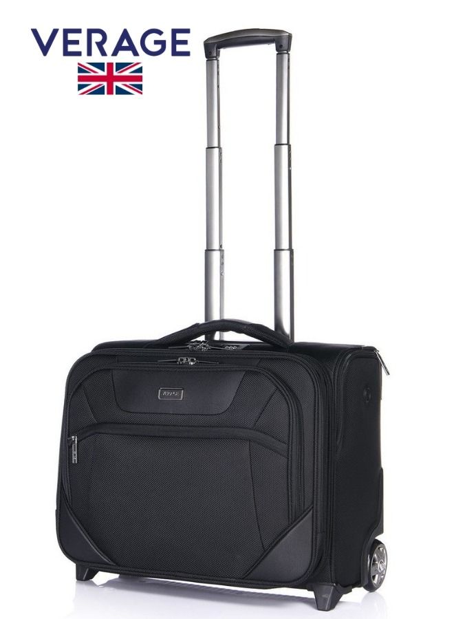 Rolling Laptop Case, Pilot Business Bag for Travel And Office, TSA Approved Lock
