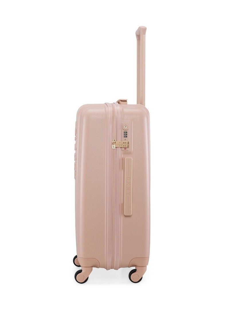 Dkny Promo INTL PR1 Hardside Luggage on Wheels for Unisex | Ultra Lightweight ABS on with Spinner Wheels 4 Color Pink