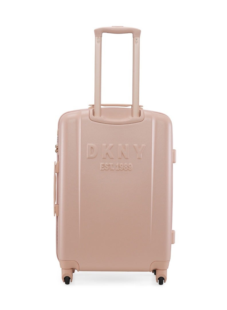 Dkny Promo INTL PR1 Hardside Luggage on Wheels for Unisex | Ultra Lightweight ABS on with Spinner Wheels 4 Color Pink