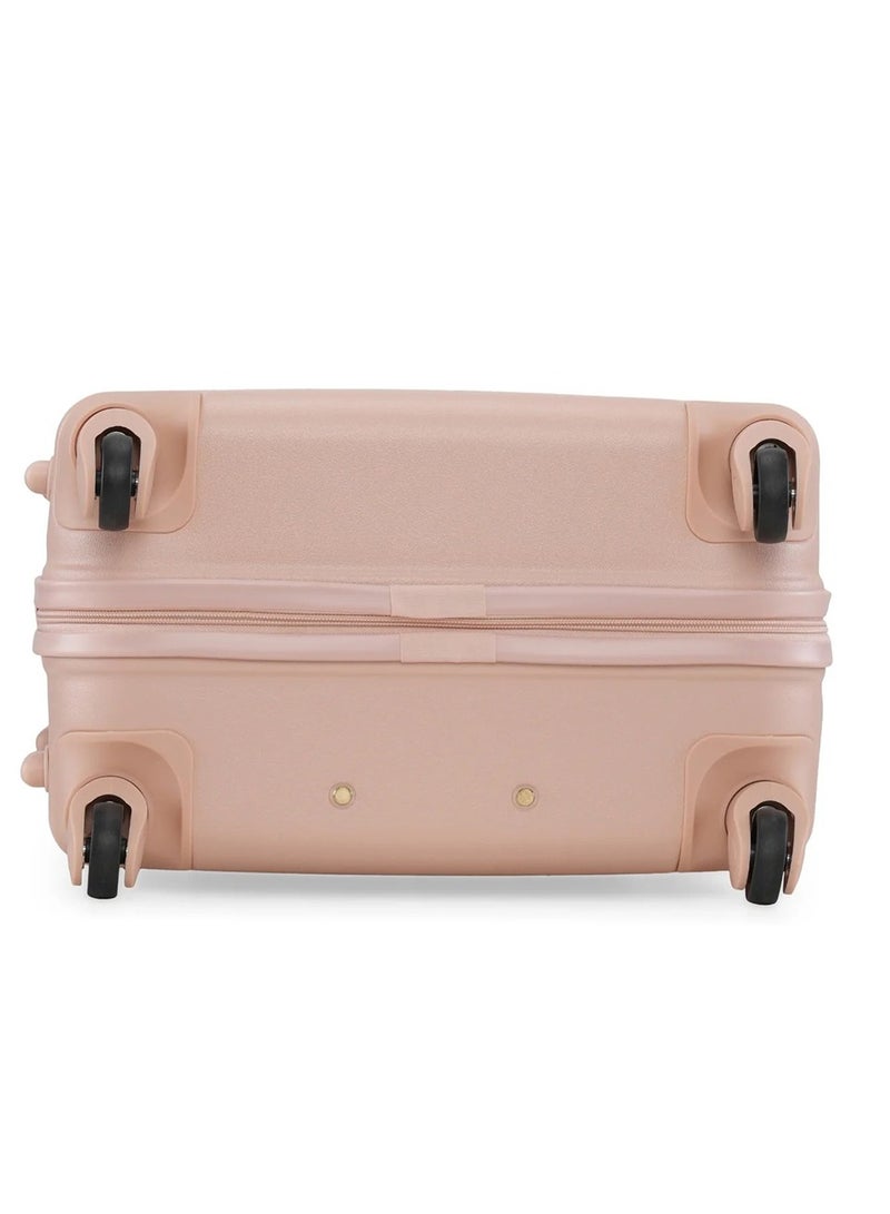 Dkny Promo INTL PR1 Hardside Luggage on Wheels for Unisex | Ultra Lightweight ABS on with Spinner Wheels 4 Color Pink